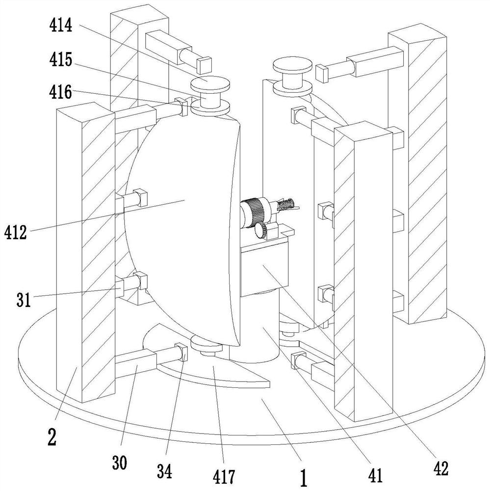 Explosion-proof rubber tire forming finish machining system