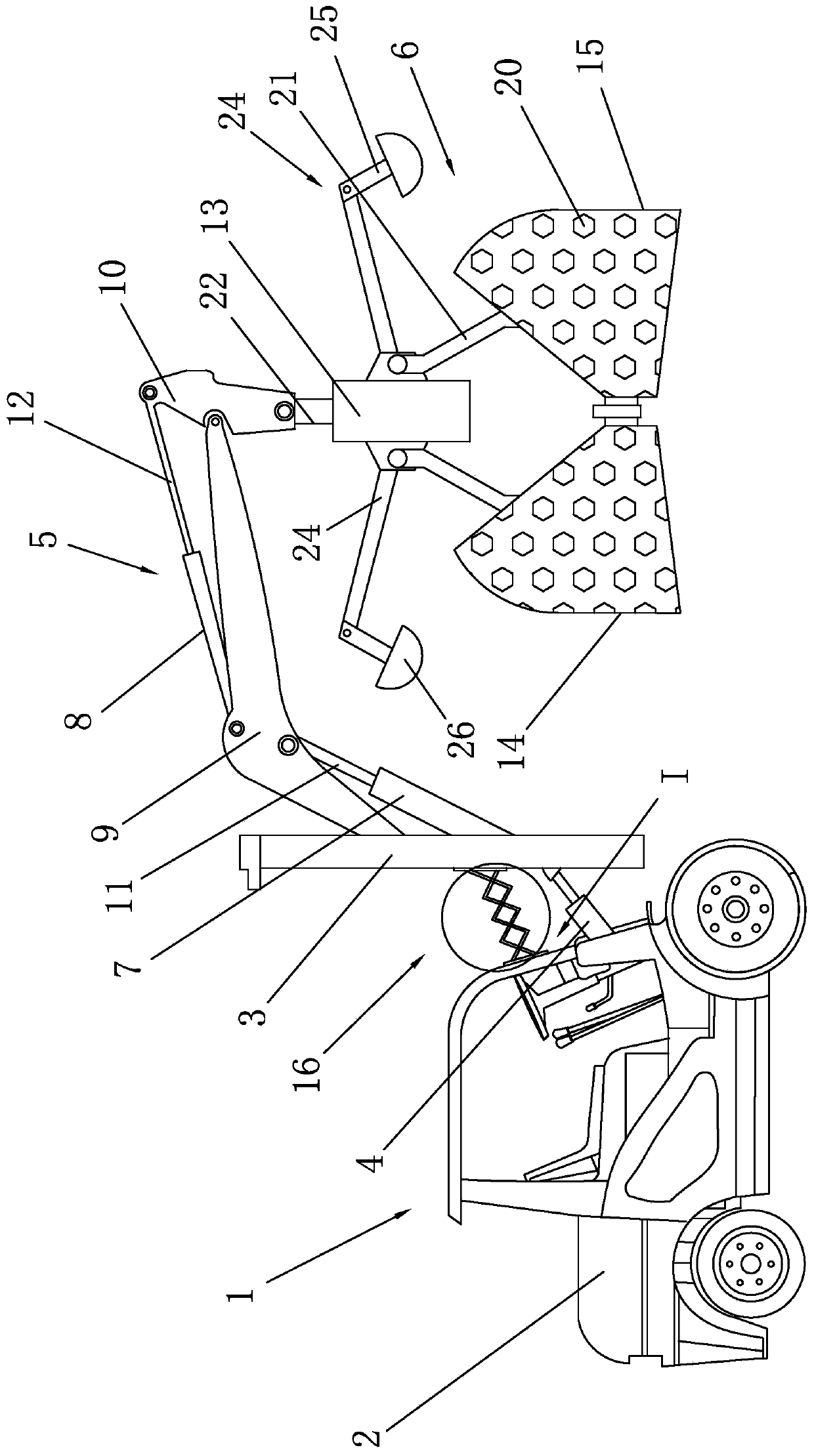 A kind of automatic asparagus picking method