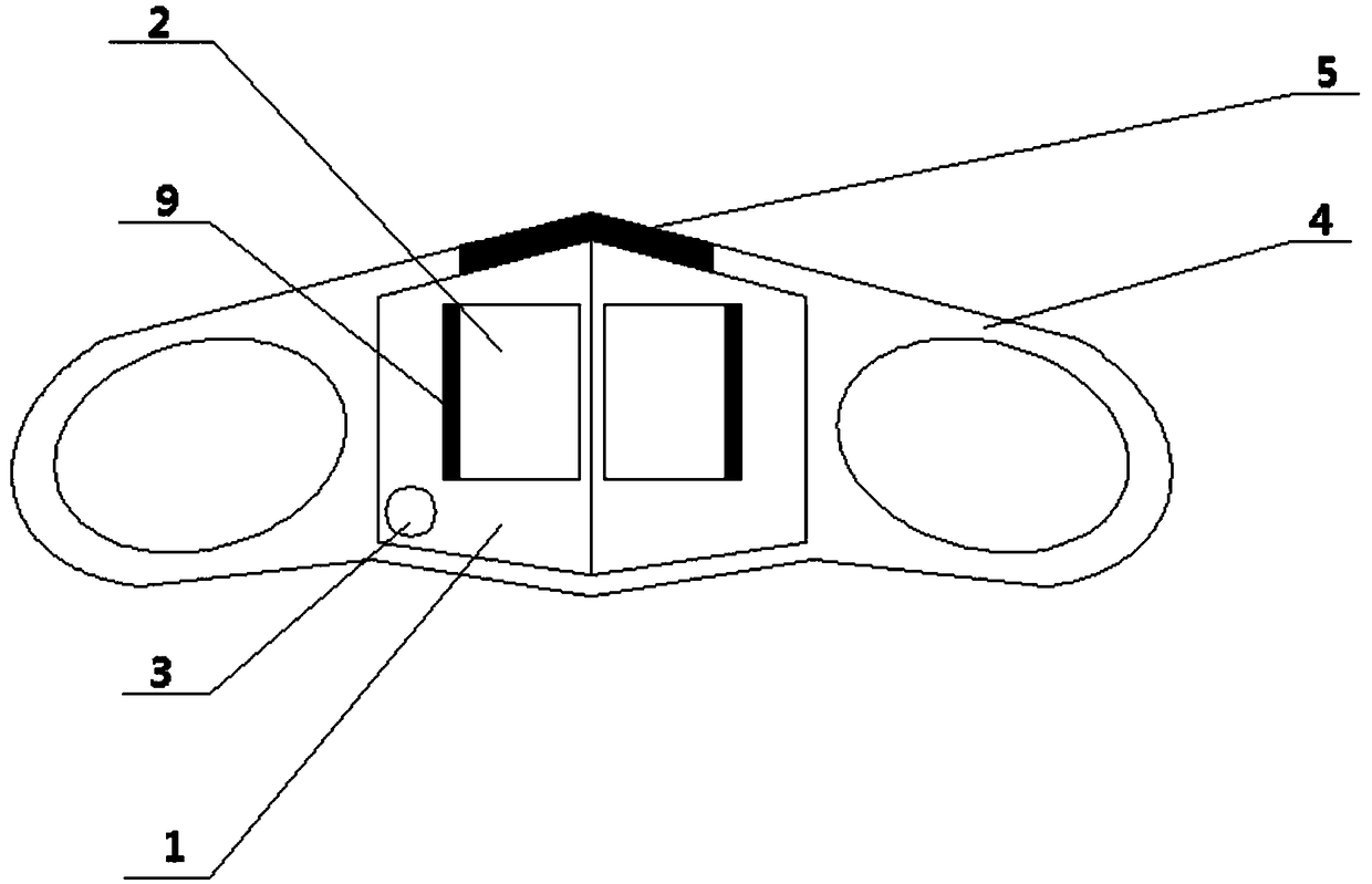 Mask which prevents haze and is provided with herbal drug interlayer and preparation method thereof