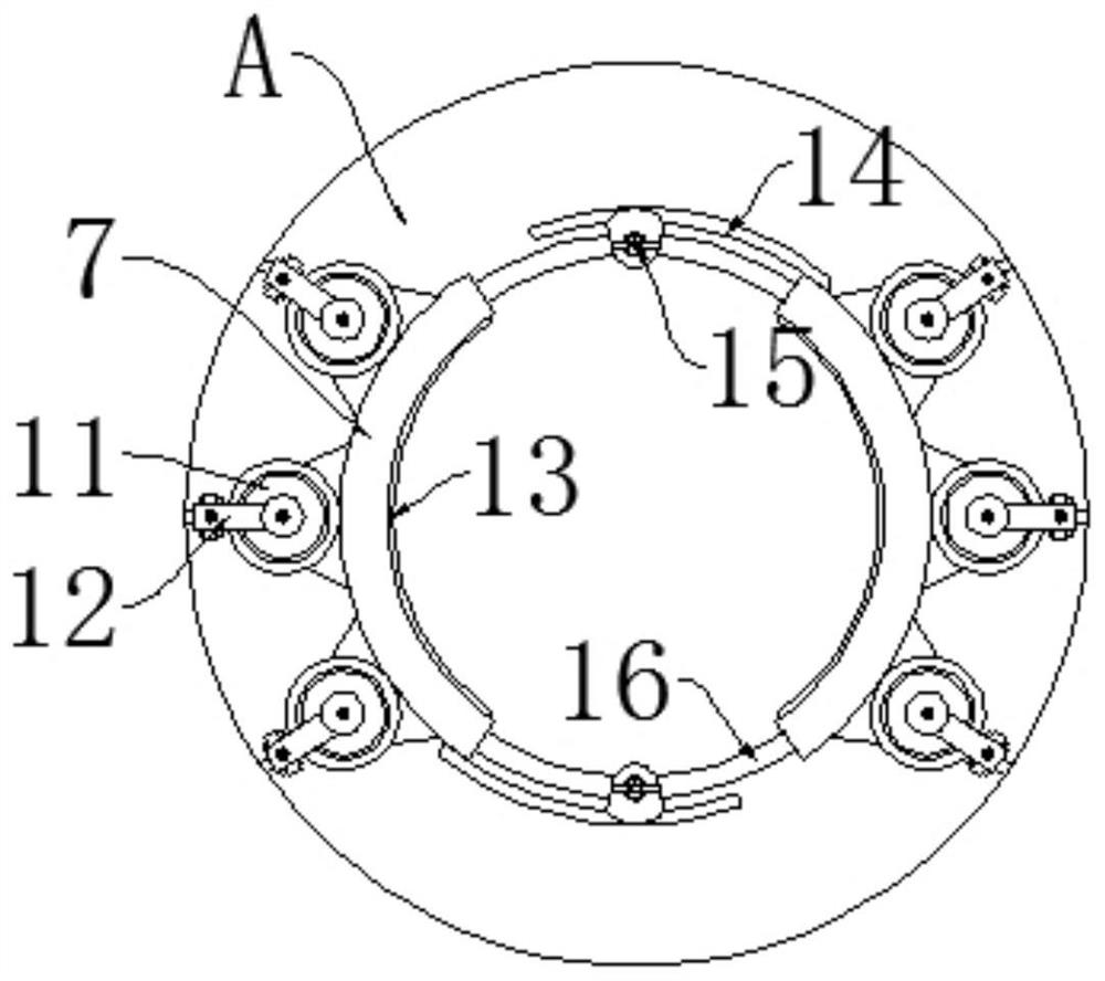 Hydraulic lifting platform with reinforcing and binding functions