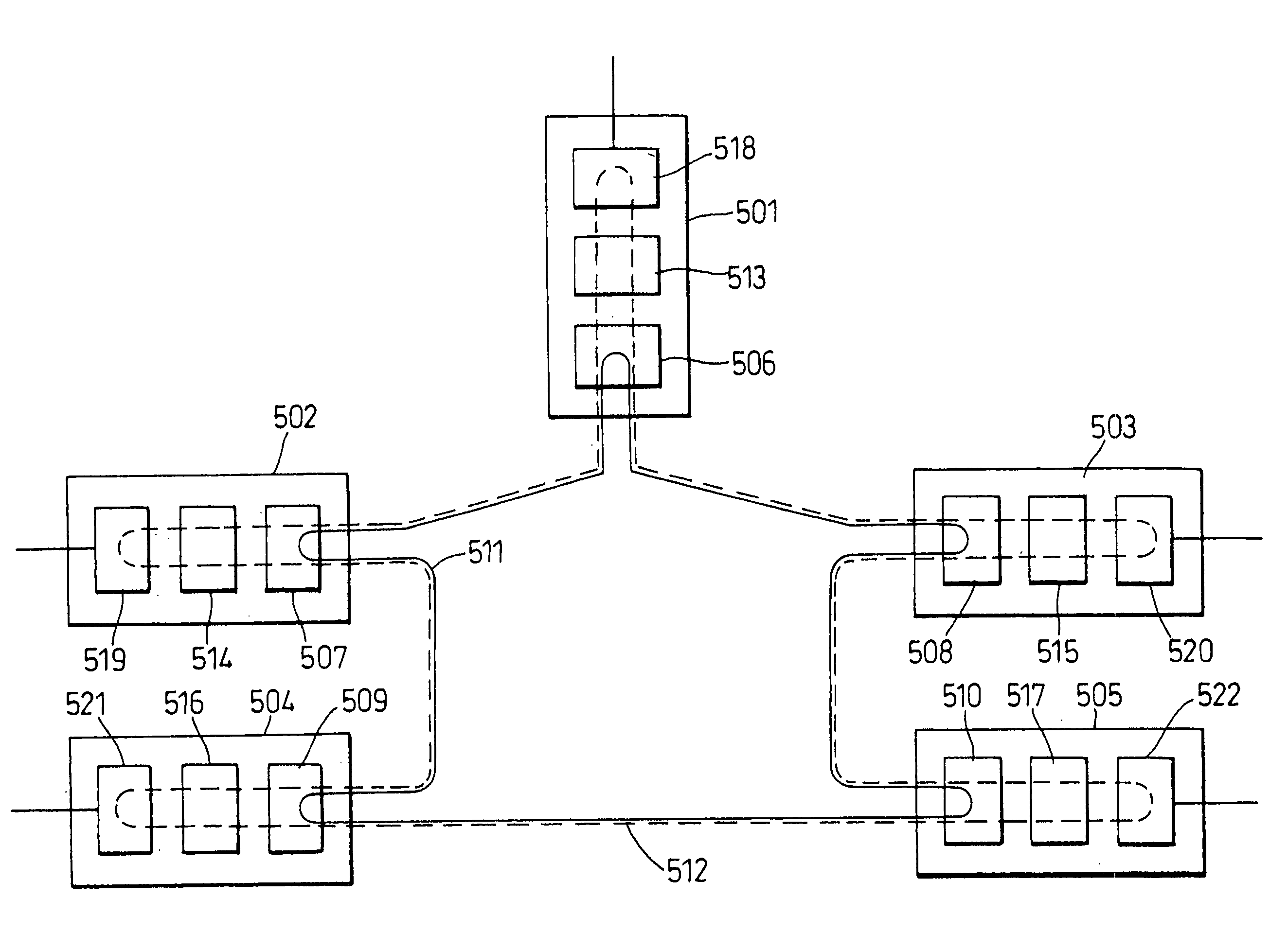 Frame based data transmission over synchronous digital hierarchy network