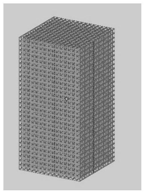 Method for preparing ultra-high-strength titanium alloy porous material based on additive manufacturing technology