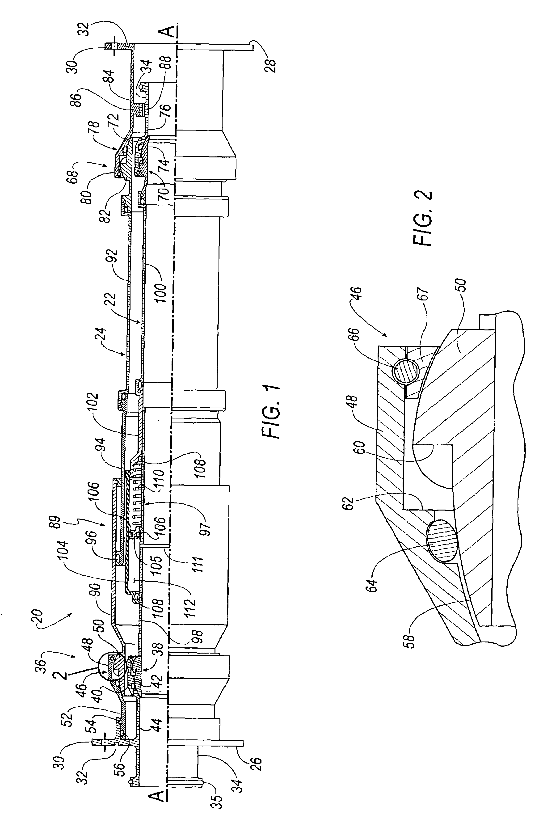 Fluid line assembly