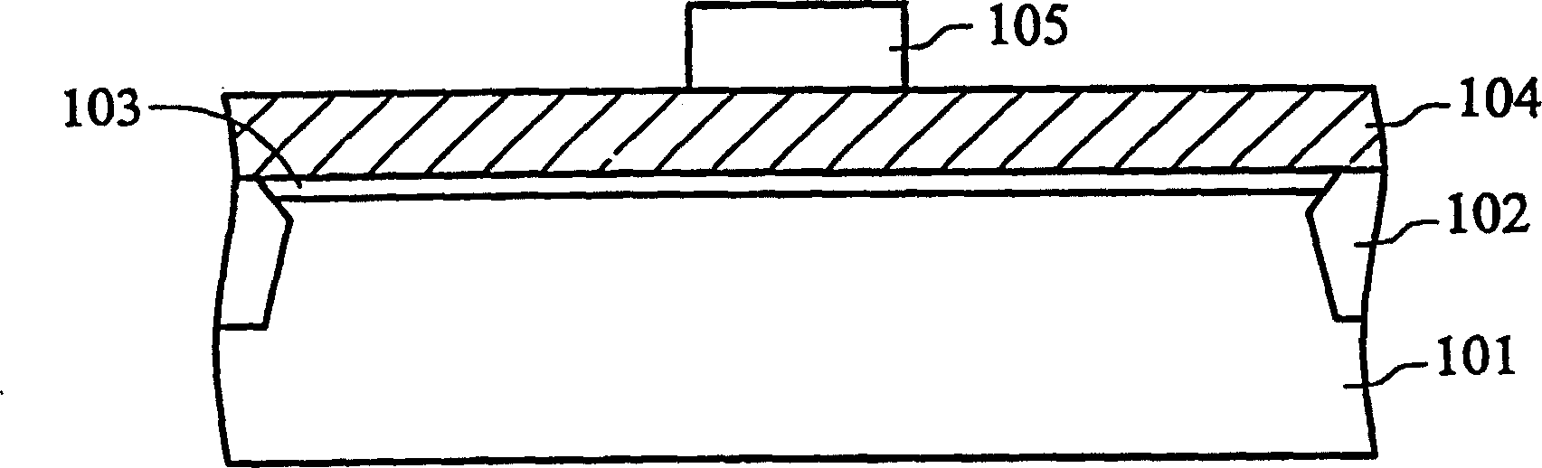 Grid structure and manufacture method as well as MOS part of grid structure