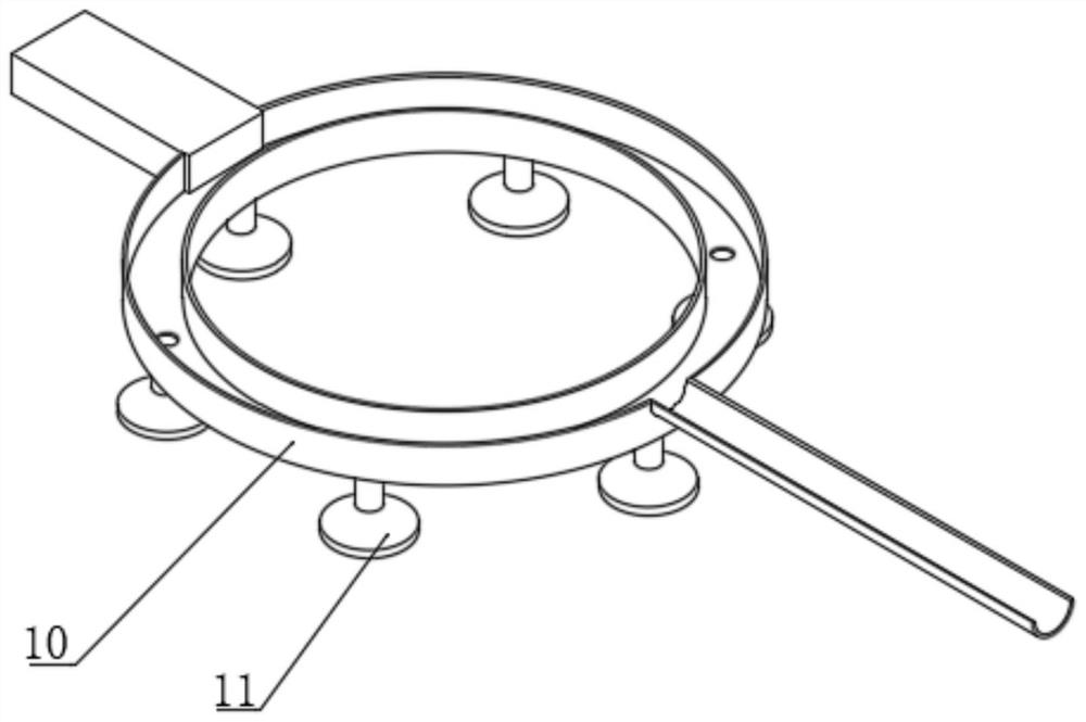 Furniture solid wood panel punching device