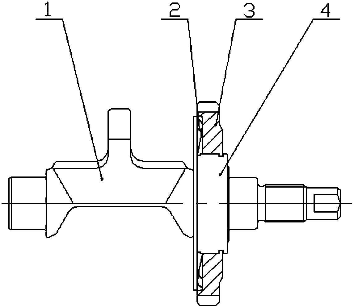 Buffer and vibration absorption device of engine balance shaft of bestriding motorcycle