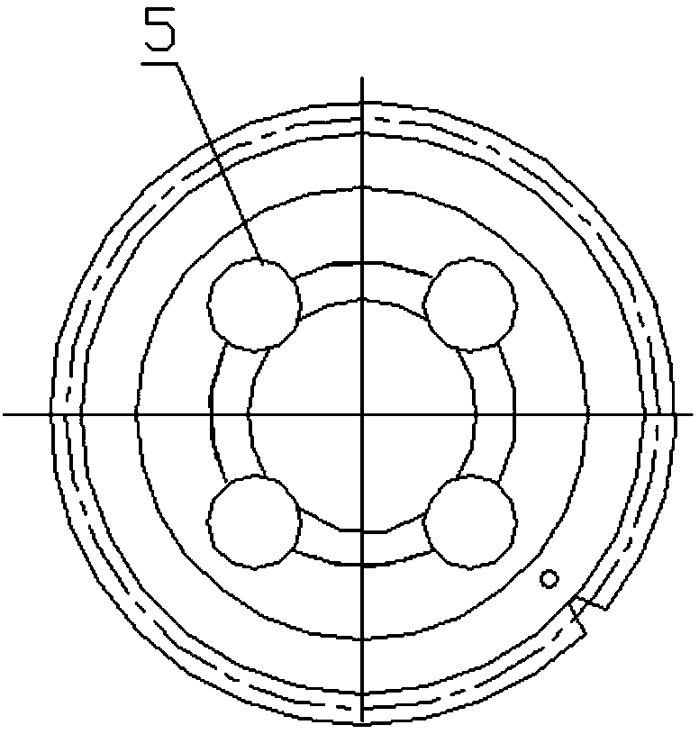 Buffer and vibration absorption device of engine balance shaft of bestriding motorcycle