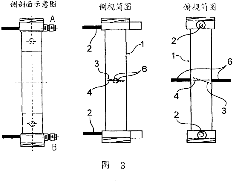 Drum shape container for body fluid treatment device and body liquid treatment device