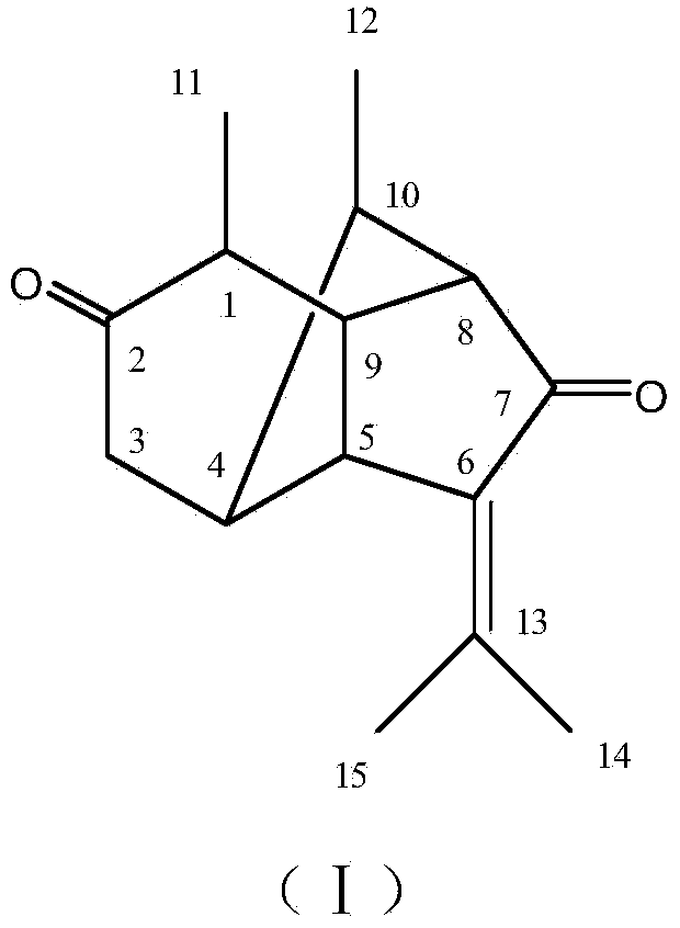 Sesquiterpene and preparation method and use of sesquiterpene