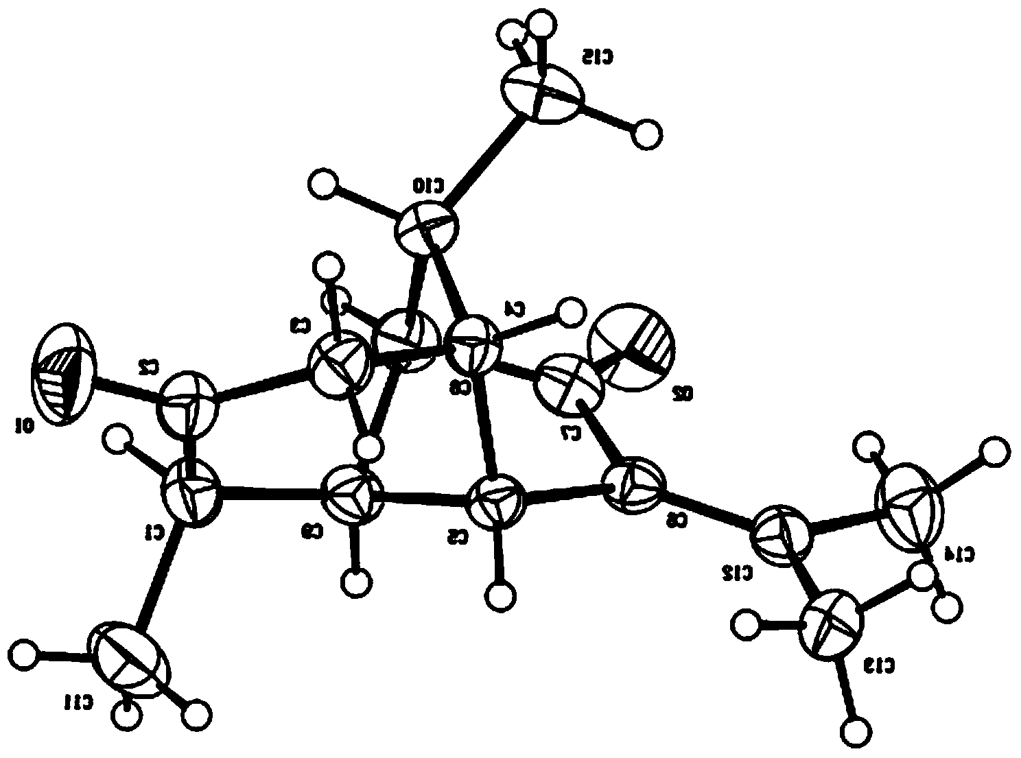 Sesquiterpene and preparation method and use of sesquiterpene