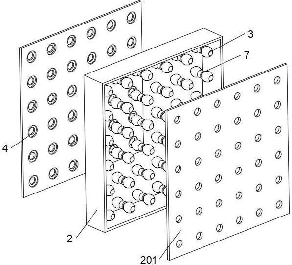 Laser cutting equipment with dustproof heat dissipation box