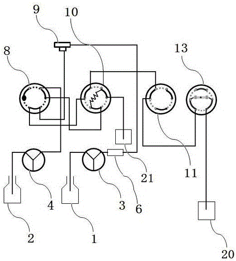 Comprehensive pretreatment instrument for chemical analysis of samples