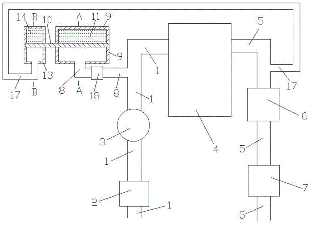 Mechanical double plate rotation device