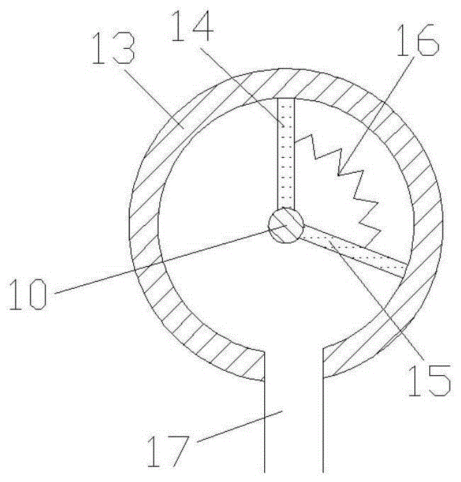 Mechanical double plate rotation device