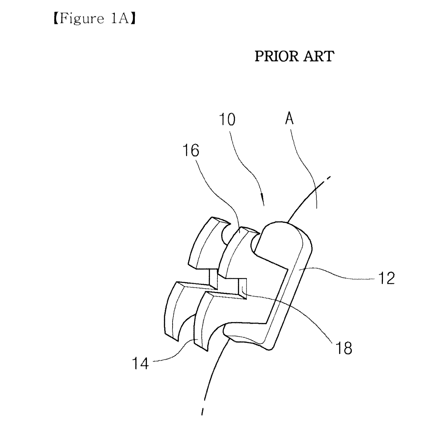 Orthodontic bracket, bracket positioning jig, and system for revising a set of teeth