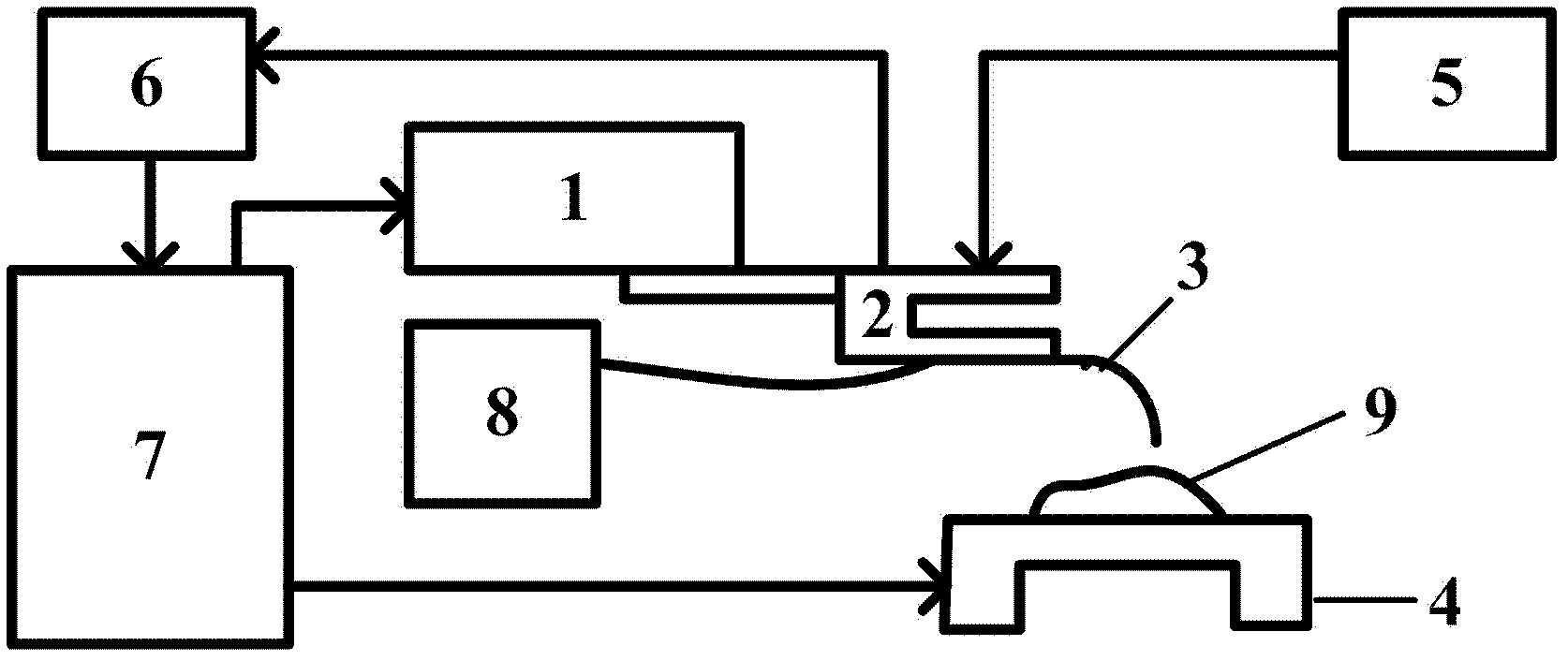 Multiple-degree-of-freedom near-field optical microscope based on micro-nano motion arm