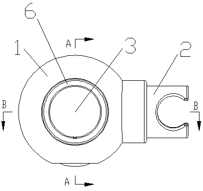 Shower head support