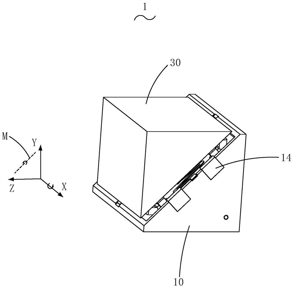 Prism device applied to periscope lens module and periscope lens module