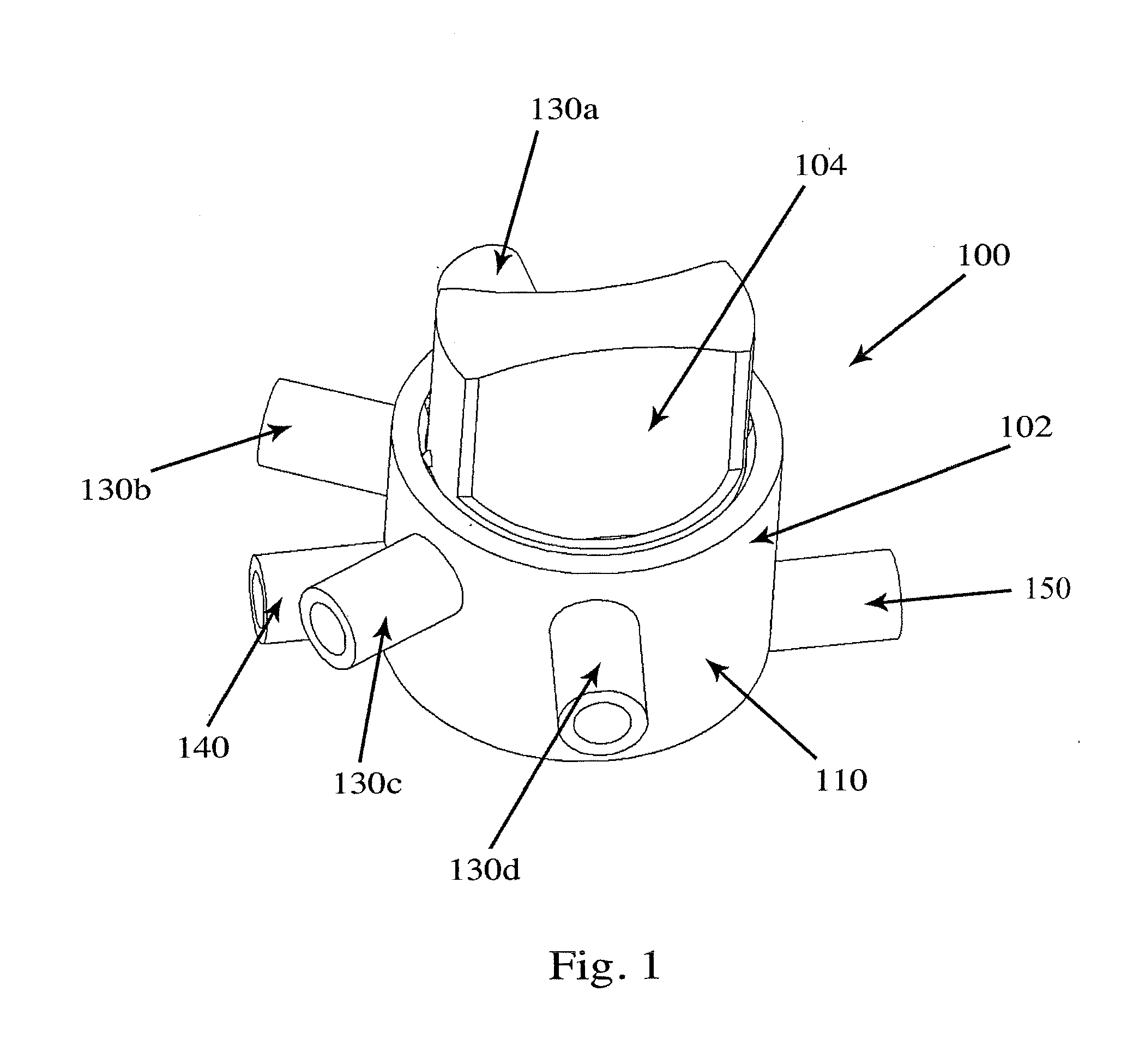 Valve for administration of a plurality of drug fluids