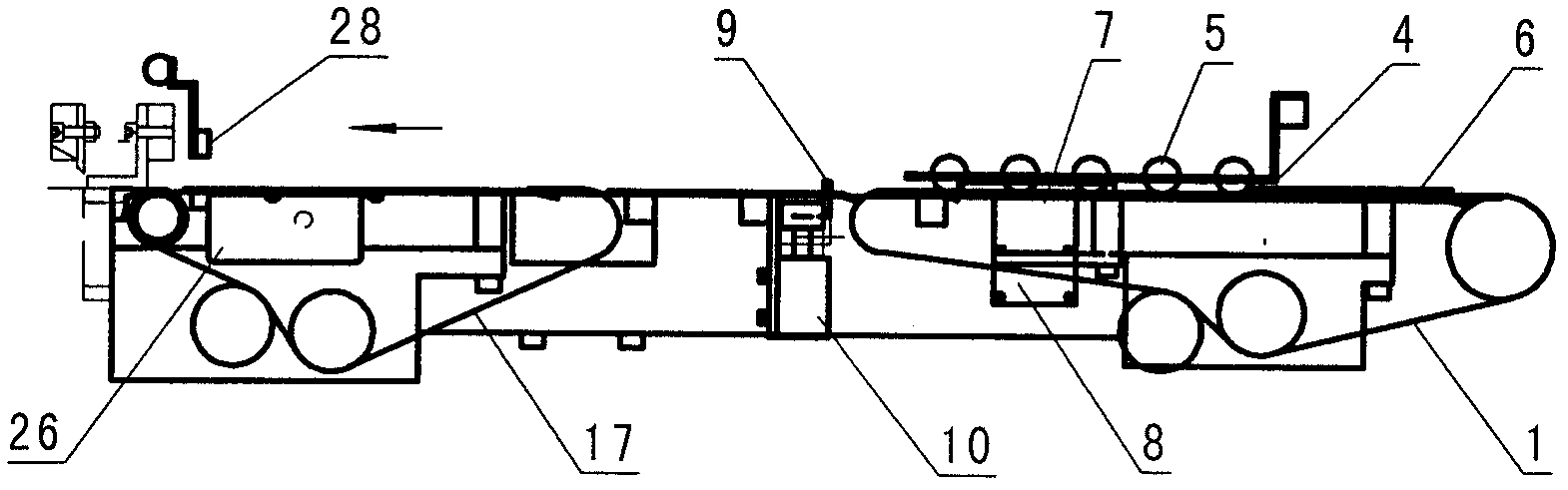 Fully-automatic card conveying, detecting and locating device