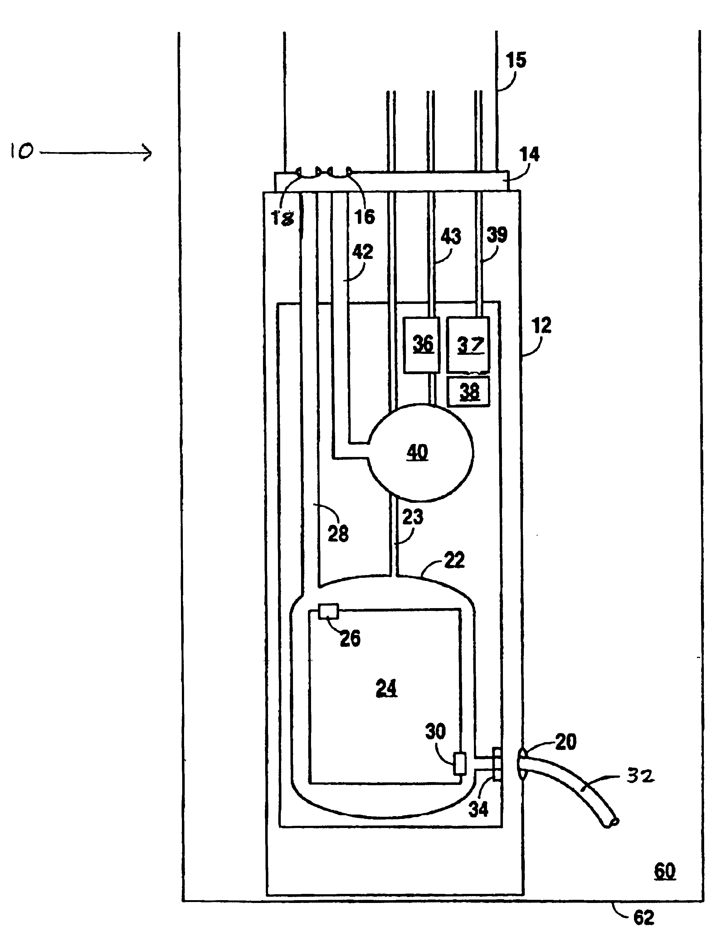 Method and apparatus for storage tank leak detection