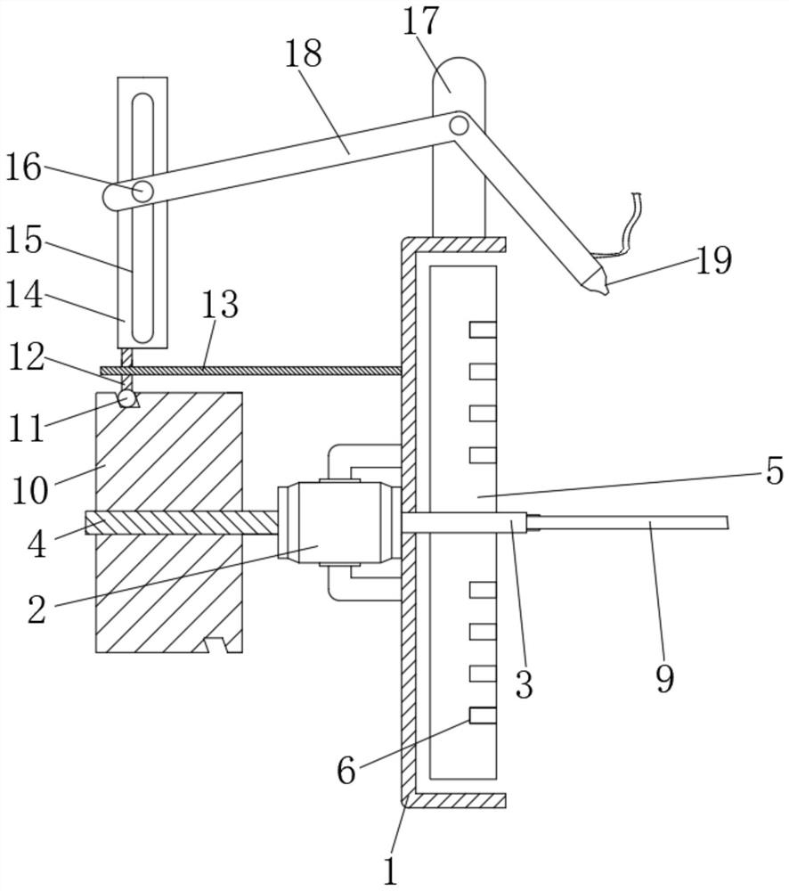 A high-efficiency finishing device for frame yarn