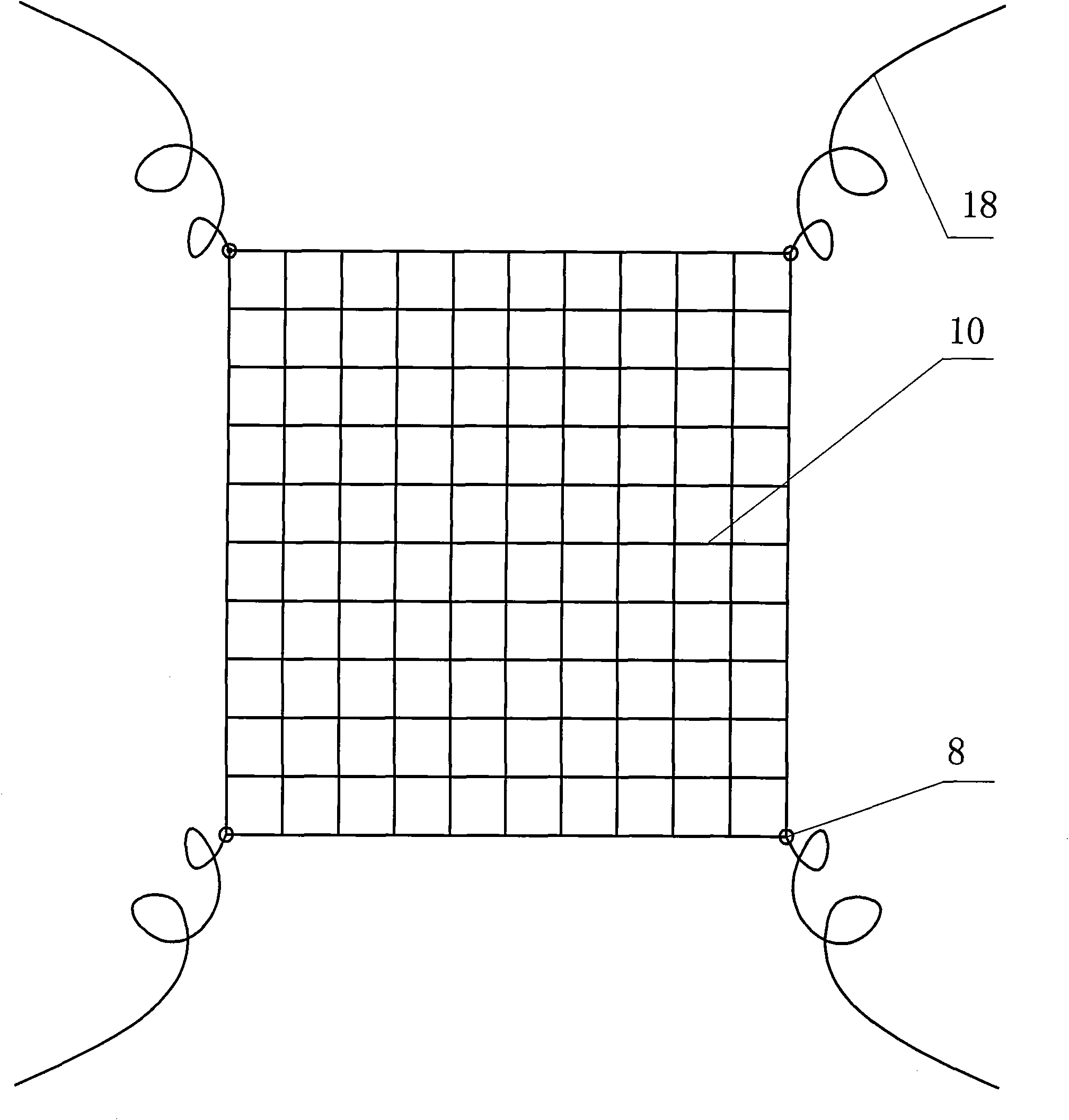 Cod-end structure for recovering marine returning capsule in high sea state