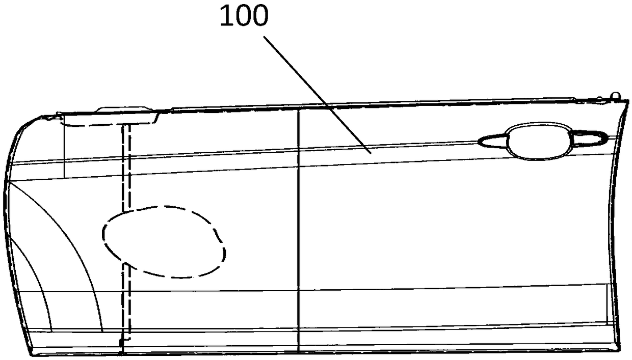 Hot stamping high strength steel automobile body covering part and manufacturing method and system thereof