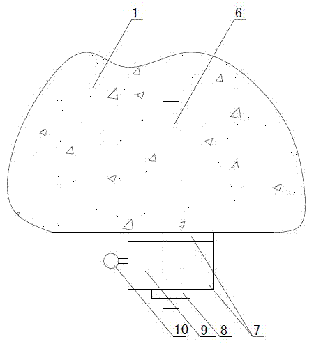 Mine surrounding rock disaster rock bolt plate pressure real-time monitoring method