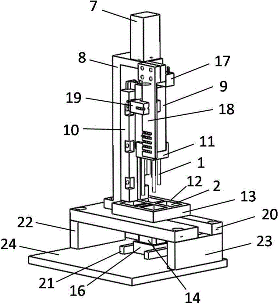 Micro-fluidic chip detecting reaction device with reagent storage function