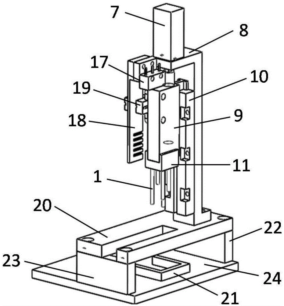 Micro-fluidic chip detecting reaction device with reagent storage function