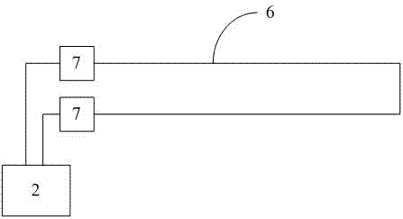 Monitoring system for rail breakage