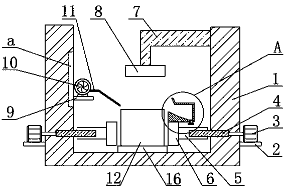 Metal surface rolling device