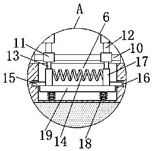 Hand brake pull cord with wear-resistant function