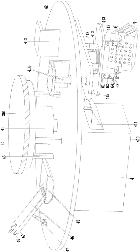 Automatic sludge cleaning equipment of sewage inspection well of municipal drainage pipeline system