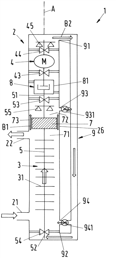 Process fluid lubricated pump