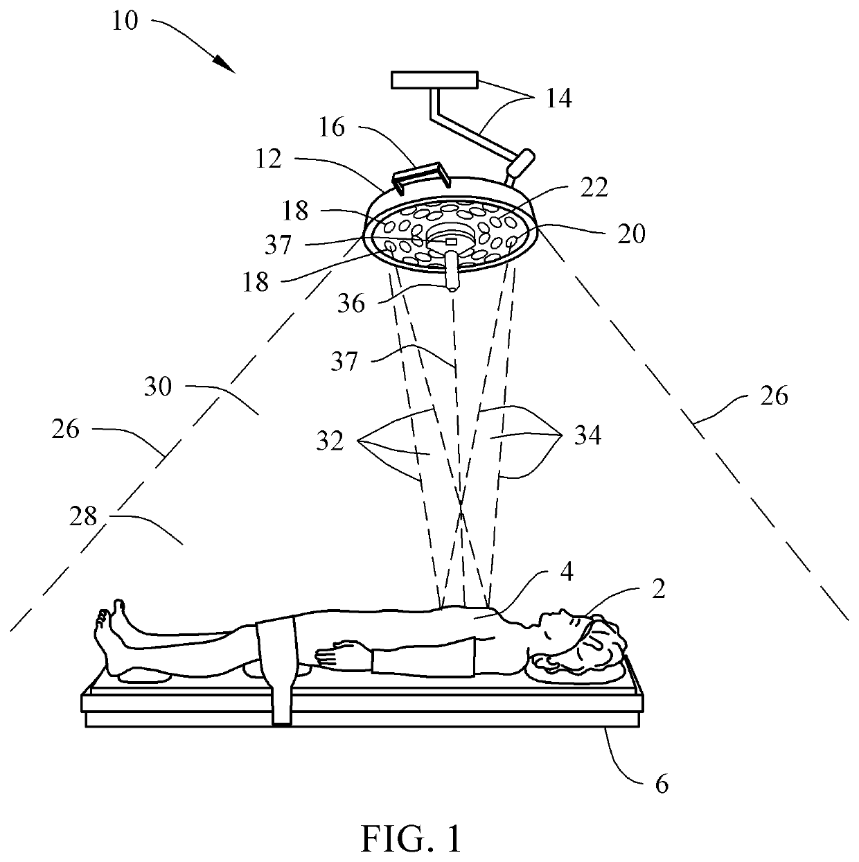 Medical, surgical and patient lighting apparatus, system, method and controls with pathogen killing electromagnetic radiation