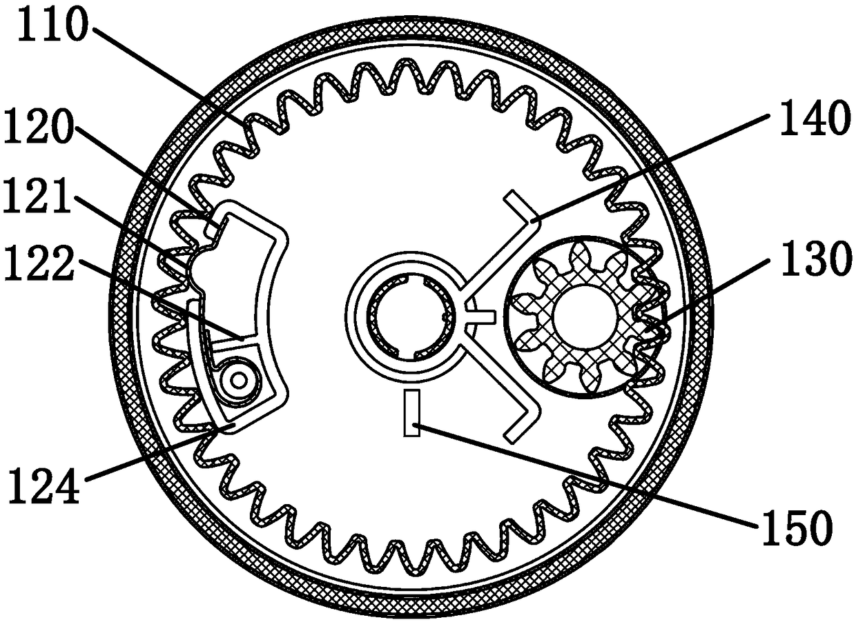 Cutter disk anti-dithering device and mower