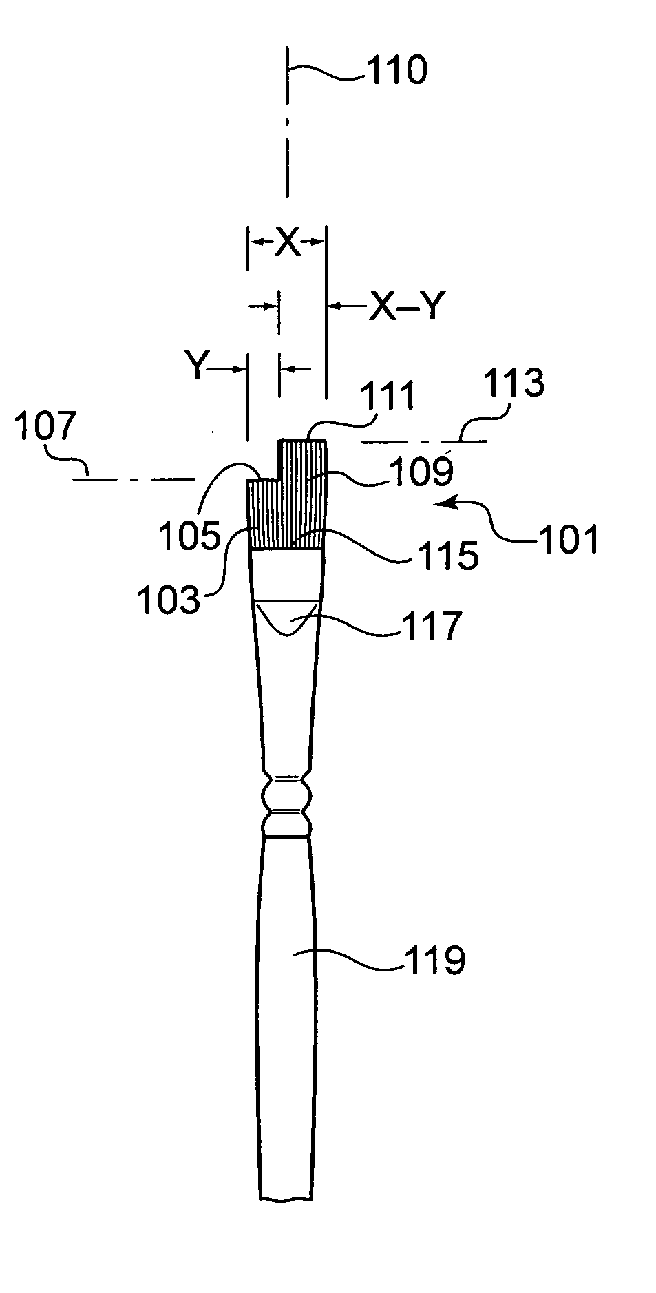 Applicator brush