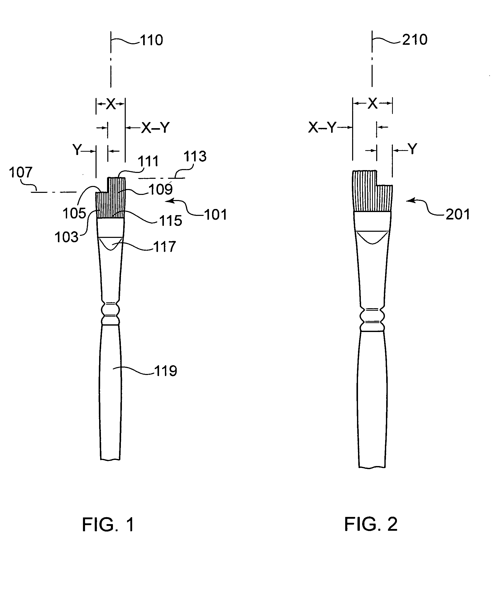 Applicator brush