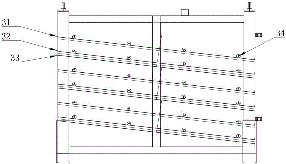 A multi-layer wide grading sieve