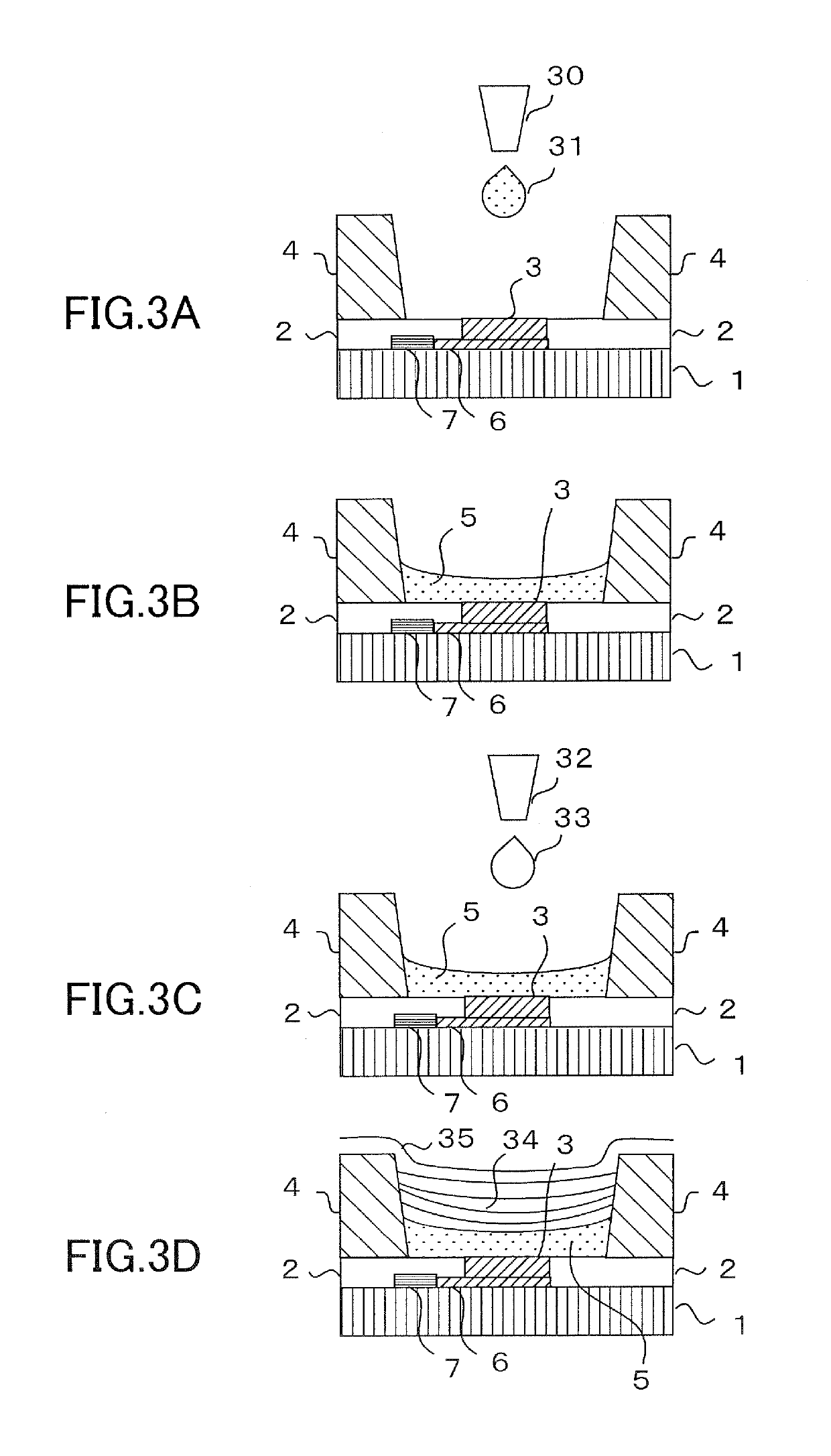 Top emission organic el element and manufacturing method thereof