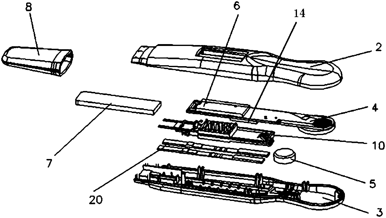 A test electronic pen