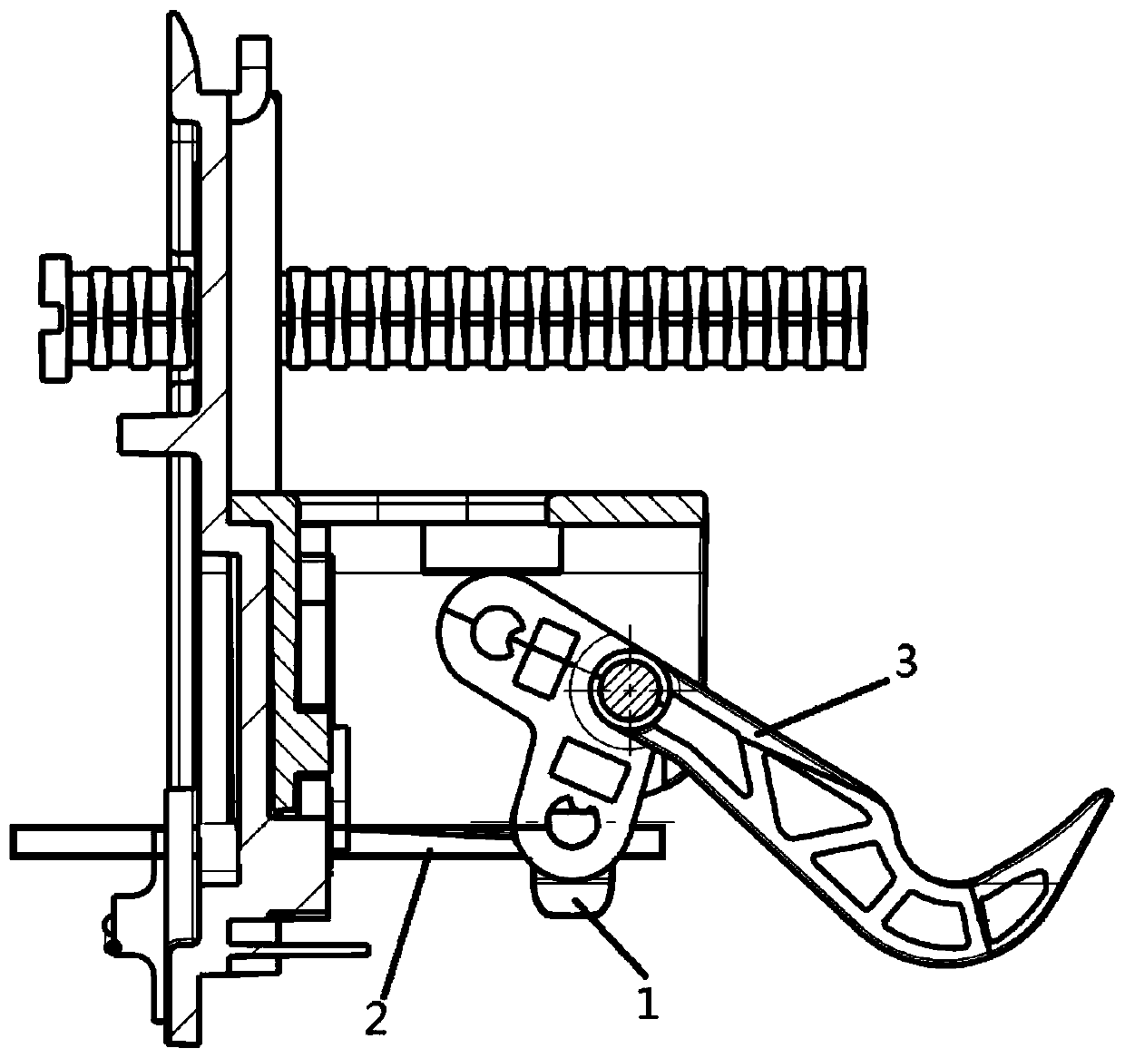 Quick connecting structure for embedded water tank