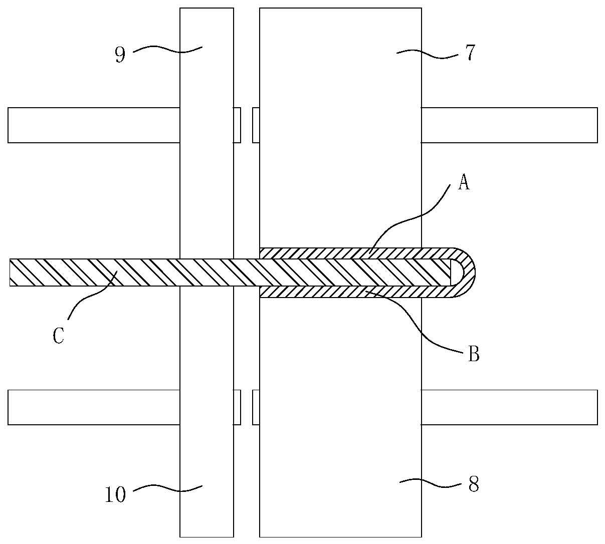 Hot air welding machine and working method and using method thereof