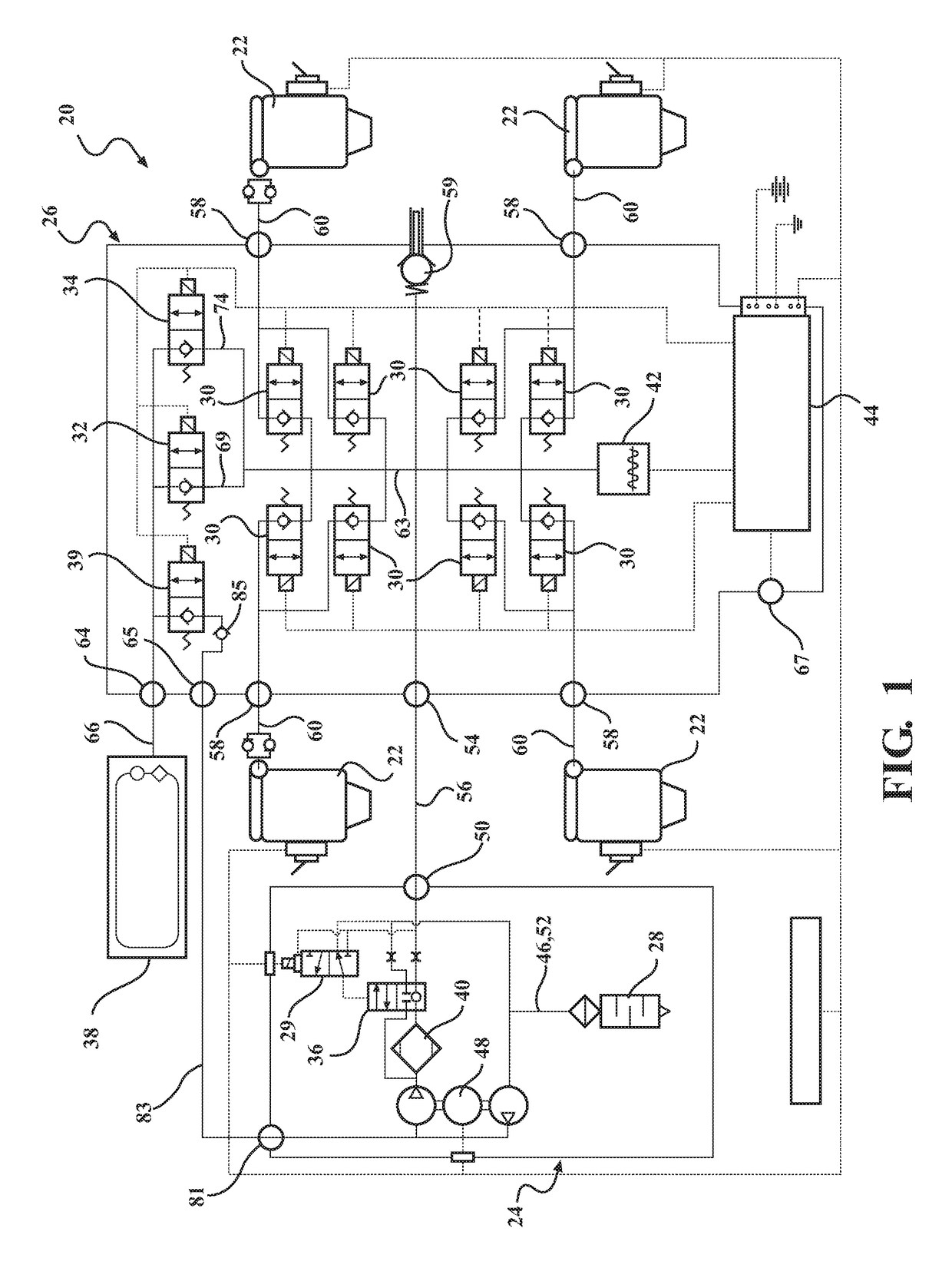 Vehicle Suspension Control System With High Flow Exhaust Mechanization