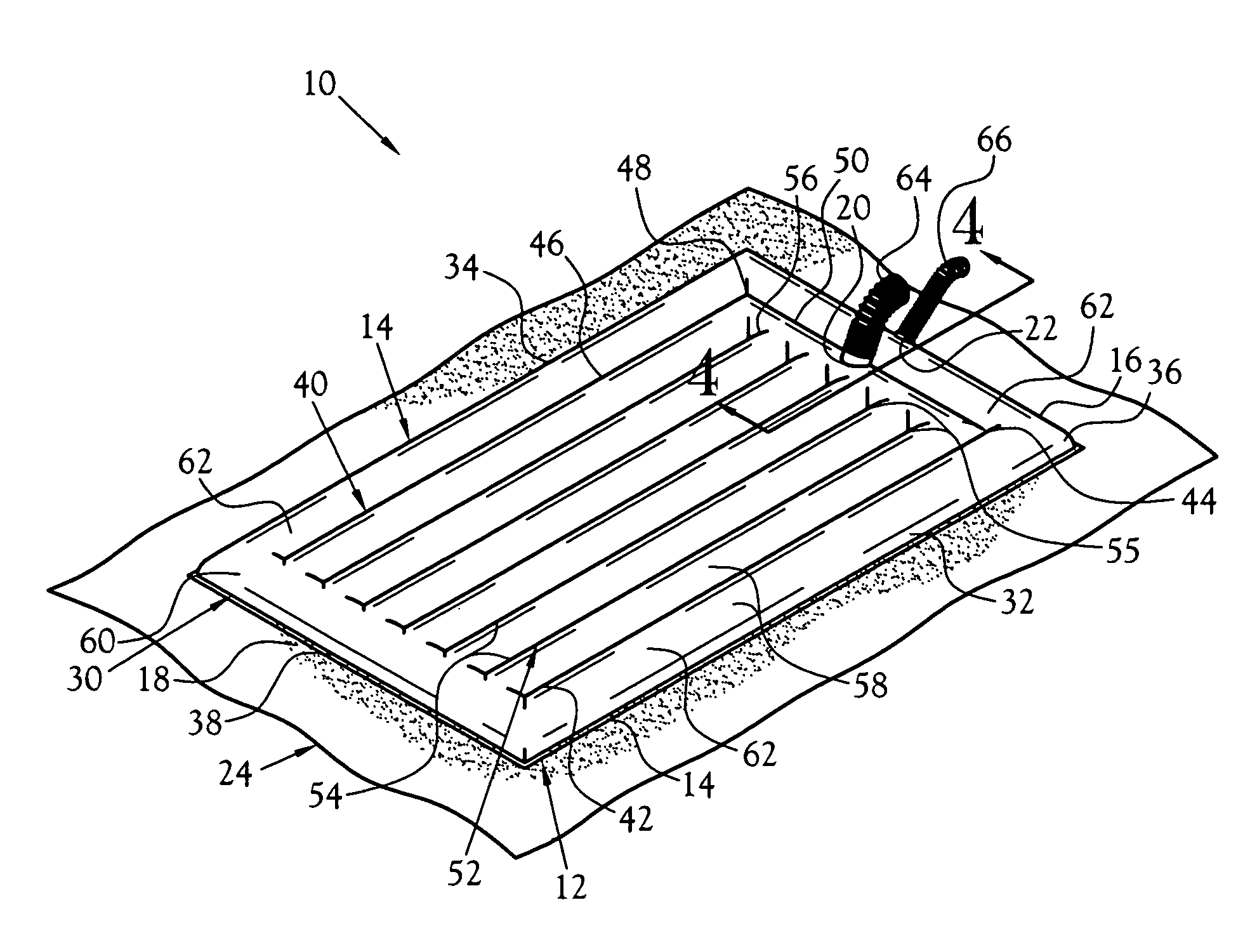 Closed-loop heat therapy blanket