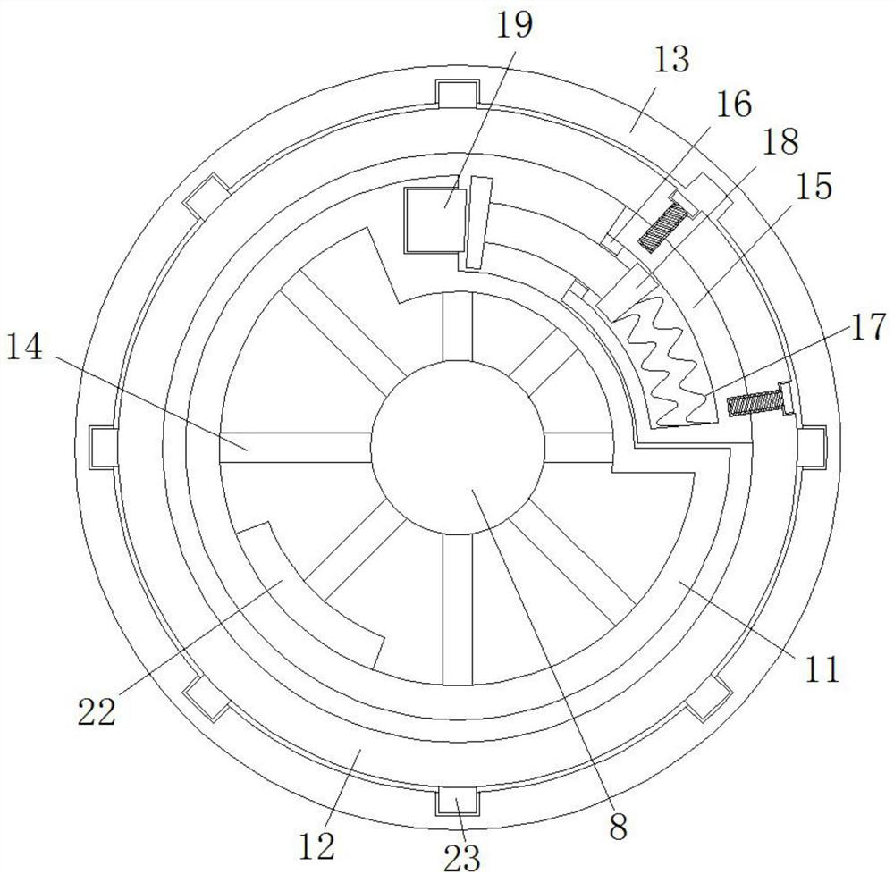 A metal wire winding device