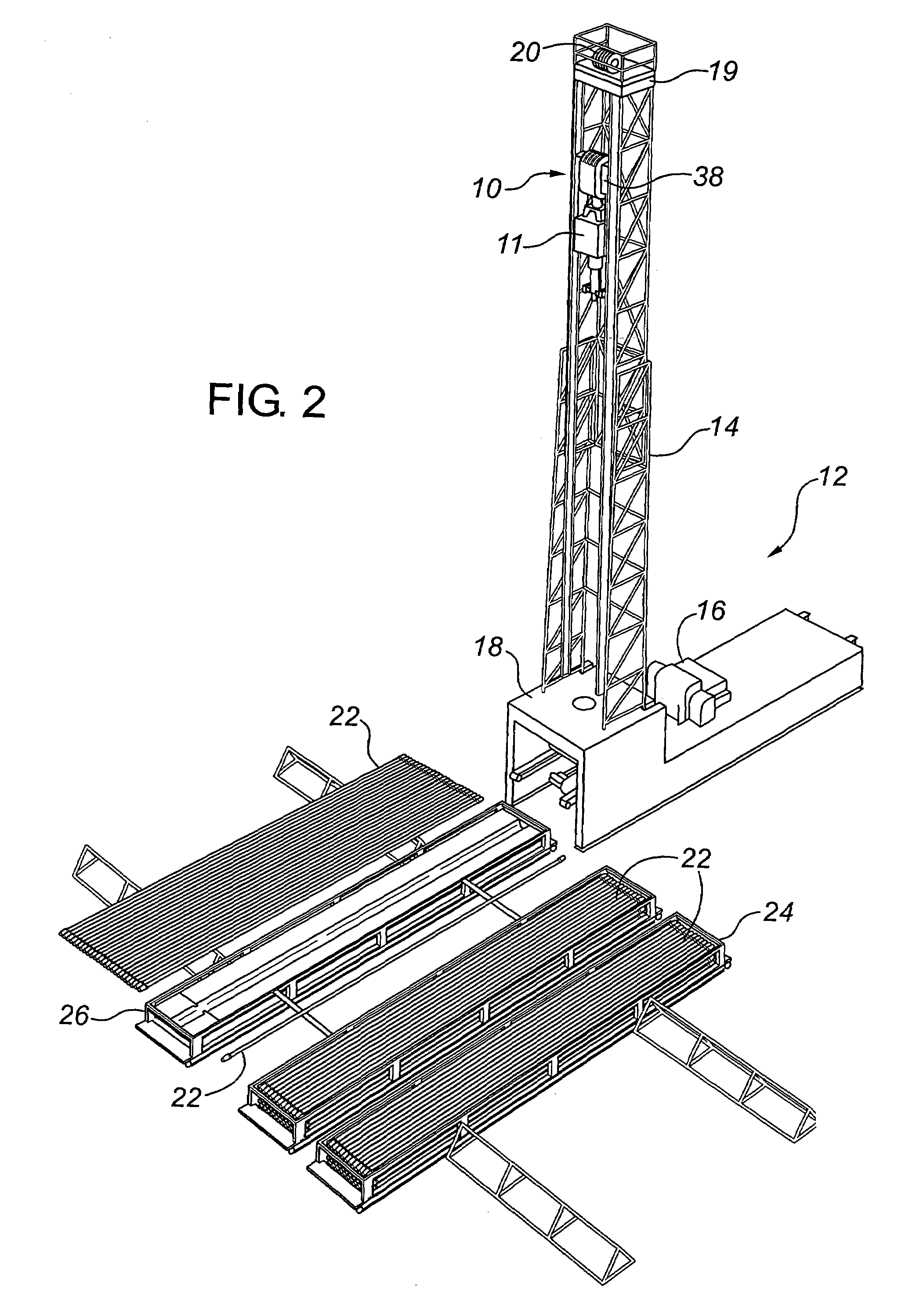 Method and system for connecting pipe to a top drive motor