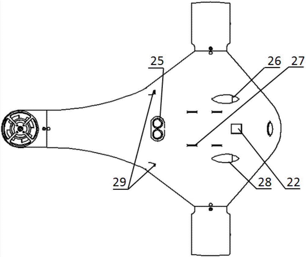 Six-degree-of-freedom underwater robot